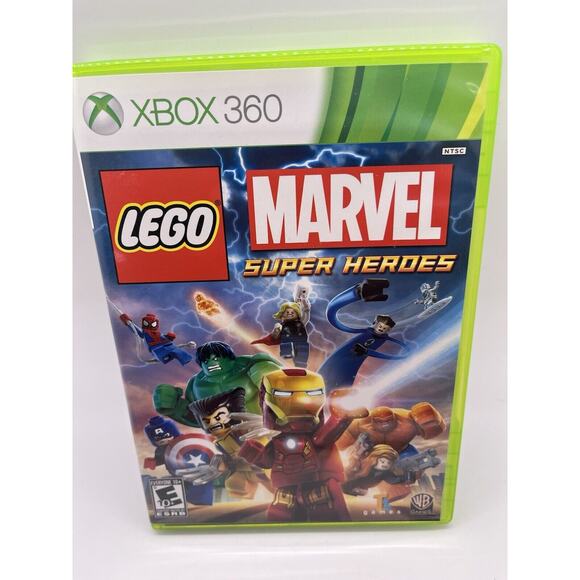 LEGO Marvel Super Heroes Xbox 360 - Complete CIB - Picture 1 of 7